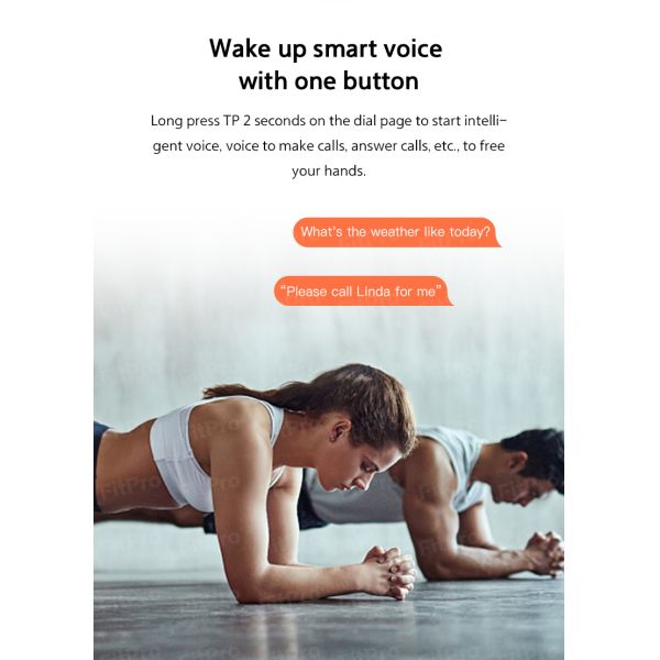 Eraysun Y13 Smart Watch Square 1.69 Inch TFT Display Fitpro for Call Heart Rate Sleep Monitor Unisex Alloy Case Magnetic