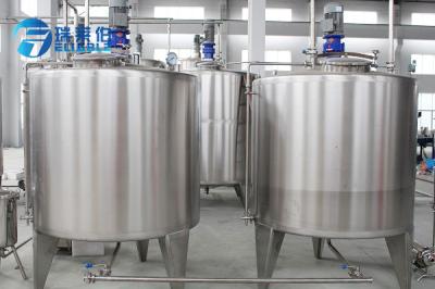 2000L Beverage Industrial Mixing Equipment Tanks With SUS 304 For Juice Filling Line