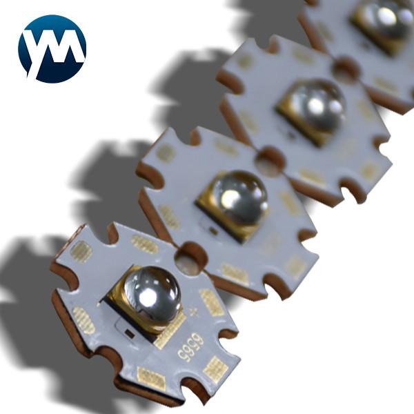UV LED SMD Chip 6565 10W 20mm Hexagonal Plate LED Flashlight Module