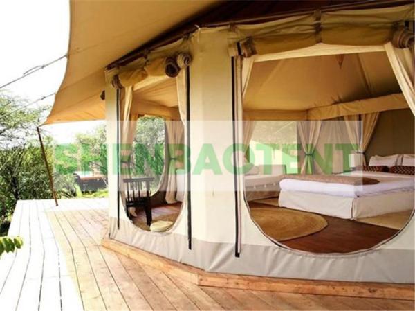 Unique Glamping Luxury Hotel Tents PVDF Outdoor Family Camping Tents Stable