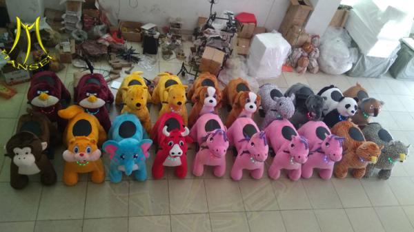 Hansel wholesale kids indoor coin operated moving horse toys for kids