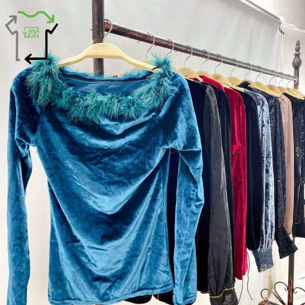 Women Used Gold Velvet Tops Soft Luxurious Camisole Sling Slim Fitted Summer Clothing