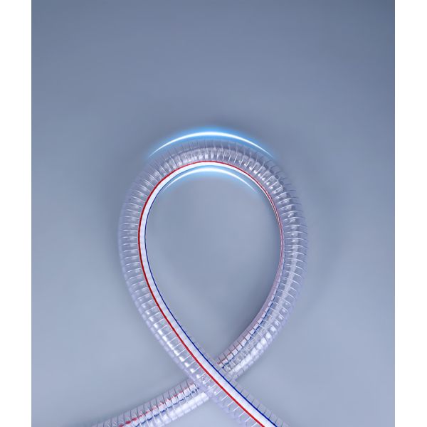 Water Suction PVC Steel Wire Reinforced Hose with Various Specifications Length 100m