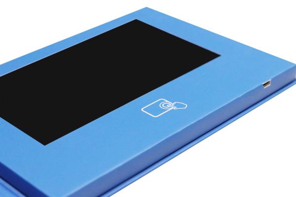 China LCD Video Brochure Card with 128MB-32GB Memory