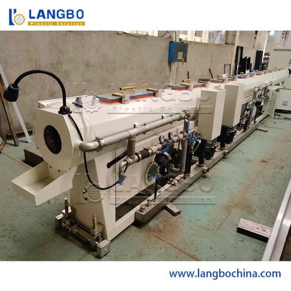 Professional HDPE Pipe Extrusion Line with Planetary Cutter, Guillotine Cutter, and Adjustable Cutting Speed