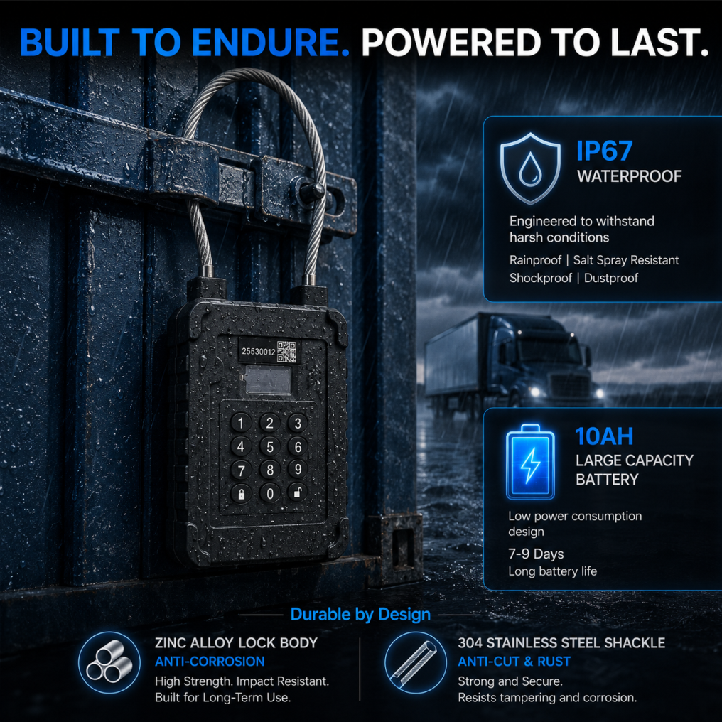 VK18 Smart Logistics Electronic Lock 