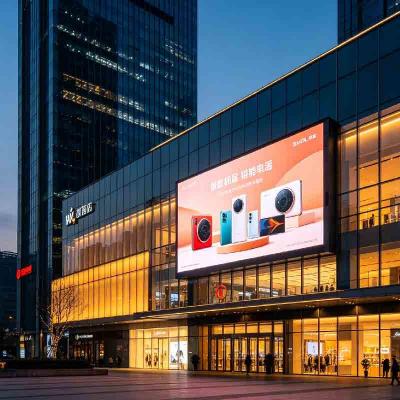 P6 Outdoor LED display screen, shopping mall activity screen, outdoor high protection, high brightness, high durability large screen