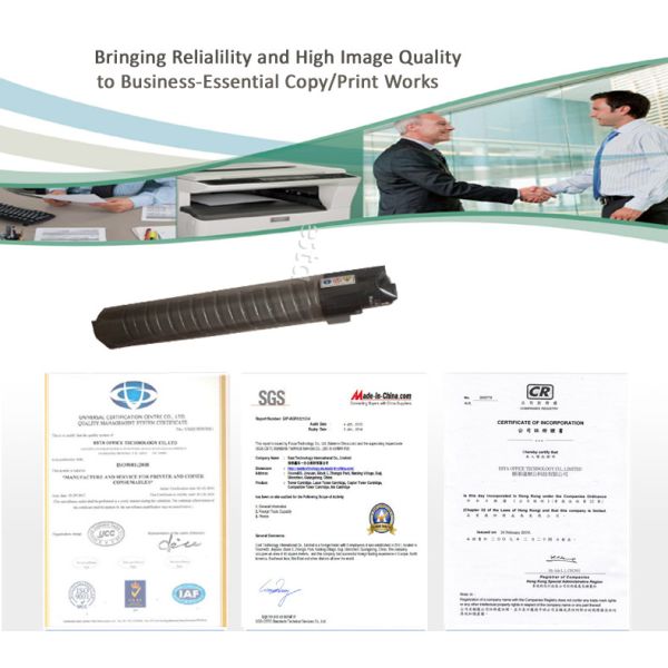 Неподдельный MP C2051/MP C2551 пакета значения патрона тонера цвета Ricoh