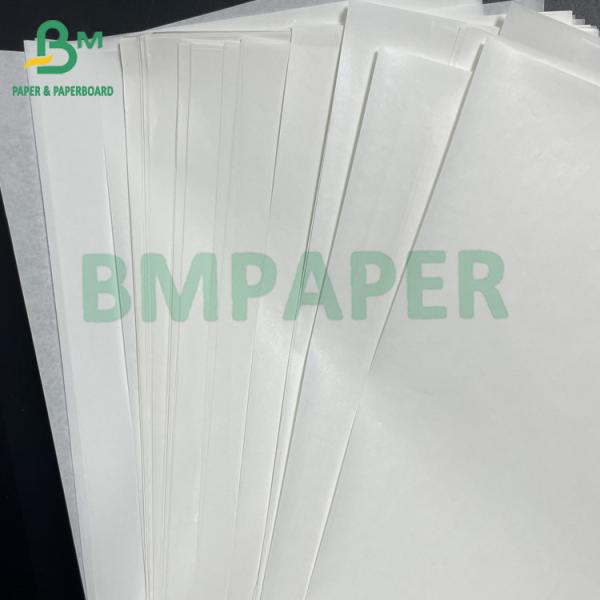Emballage de bonbons de qualité alimentaire blanchi blanc 35 45 GSM MG papier Kraft
