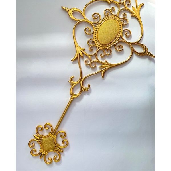 Decorate Doors or Windows with 7mm Diameter Georgian Bar and Gold Flower Shape Tube