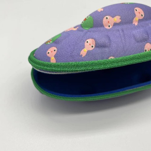 Bespoke дети логотипа красочные стекла мультфильма покрывают портативные солнечные очки кроют кожей мешок