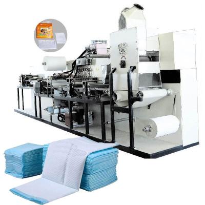 45KW 300meters/Min Underpad Making Machine , 22m Length Nursing Pad Making Machine