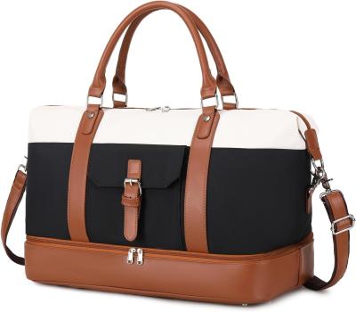 Cavas Weekender Port sur sac de voyage duffel avec des chaussures en cuir Compartiment pour hommes
