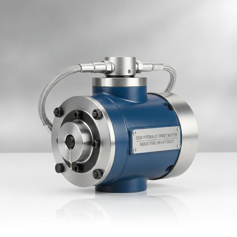 OEM Hydraulic Orbit Motor with Flange or Foot Mounting 200 RPM Maximum Speed and