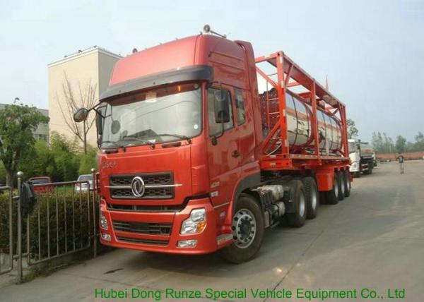 30FT   Steam Heating Insulated Tank Container Stanless Steel  For  Phosphoric Acid  H3PO4