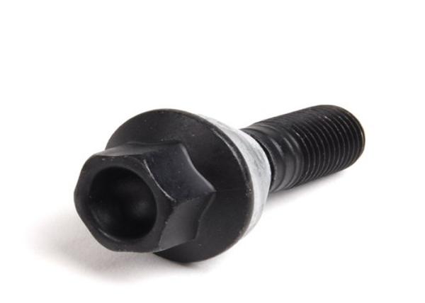 M12 M16 Roda parafuso aço ferro aço ASTM A325 A307 GR2 GR5 ASTM 193 B7 Óxido negro