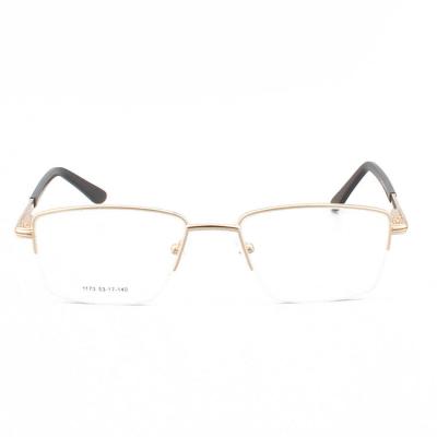 53 - 17 - 140 5 Colours ODM Square Metal Eyeglass Frames
