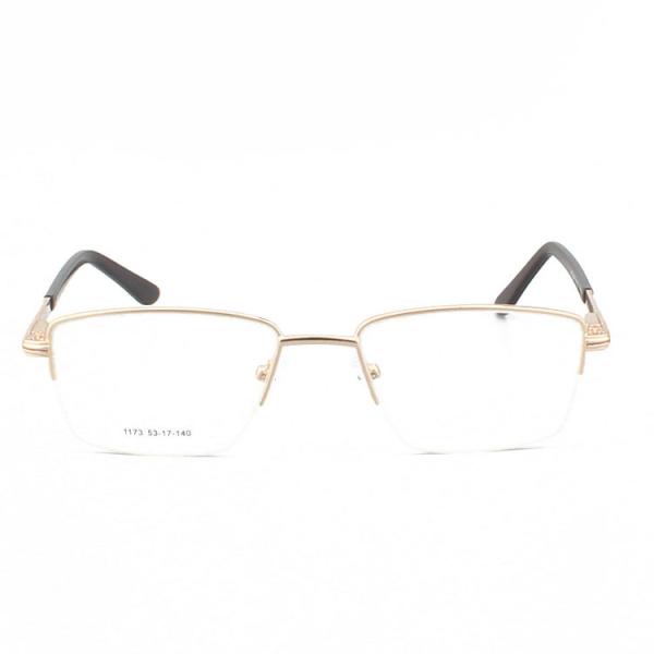 53 - 17 - 140 5 Colours ODM Square Metal Eyeglass Frames
