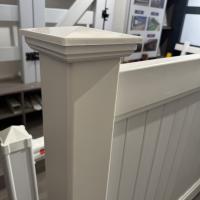 UV Resistant PVC Vinyl Fence Easy To Install White Vinyl Fence Boards 6feet×8feet