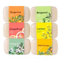 Sabão erval natural da marca própria para a cara da pele da acne e o limpador propensos do corpo