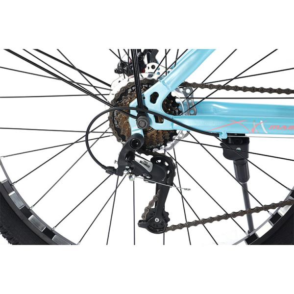 Freio de disco mecânico 21 velocidades Estrutura de aço bicicleta de estrada de montanha para bicicleta de viagem da cidade