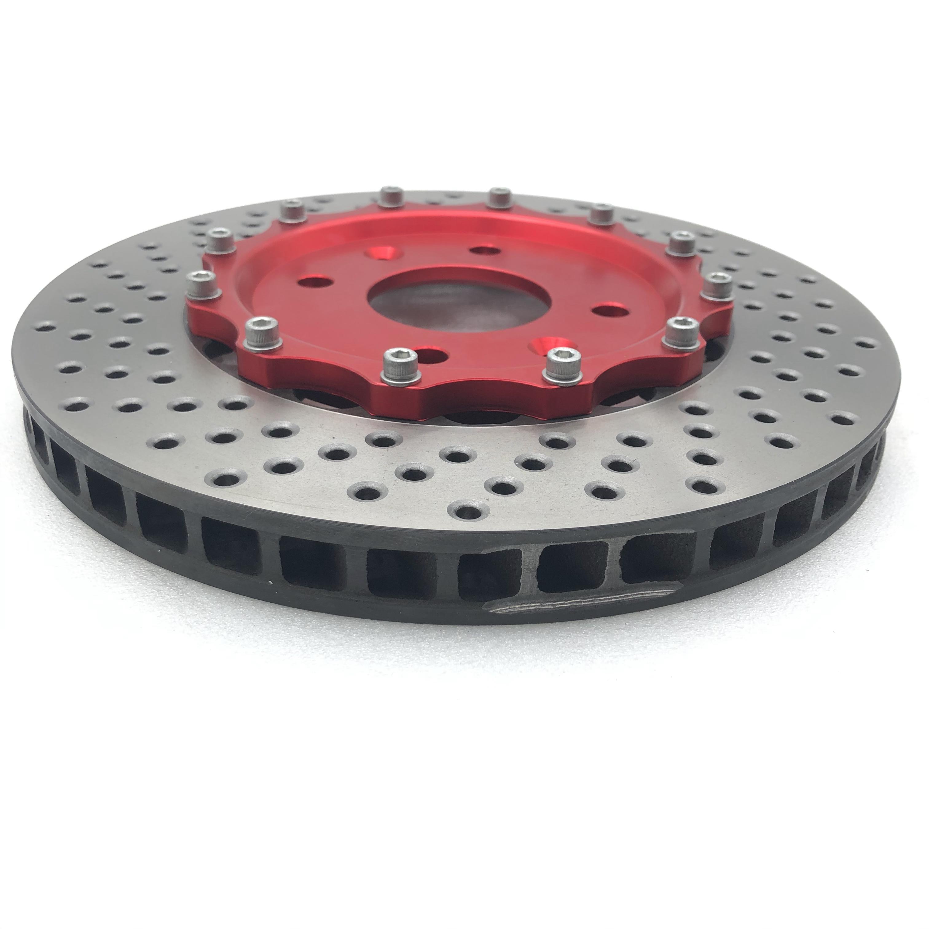 HT250 просверлило ротор 355*32mm тарельчатого тормоза крюка j ротора тормоза