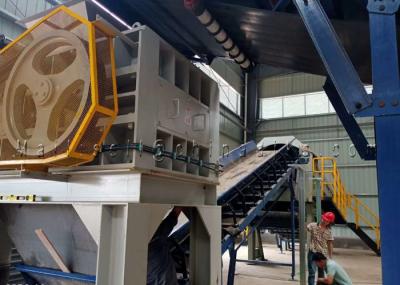 Fábrica de tratamento municipal dos resíduos sólidos de 30KW 55KW 30 TPH