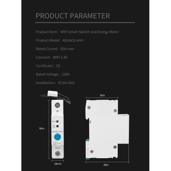 Intelligent WIFI Circuit Breaker