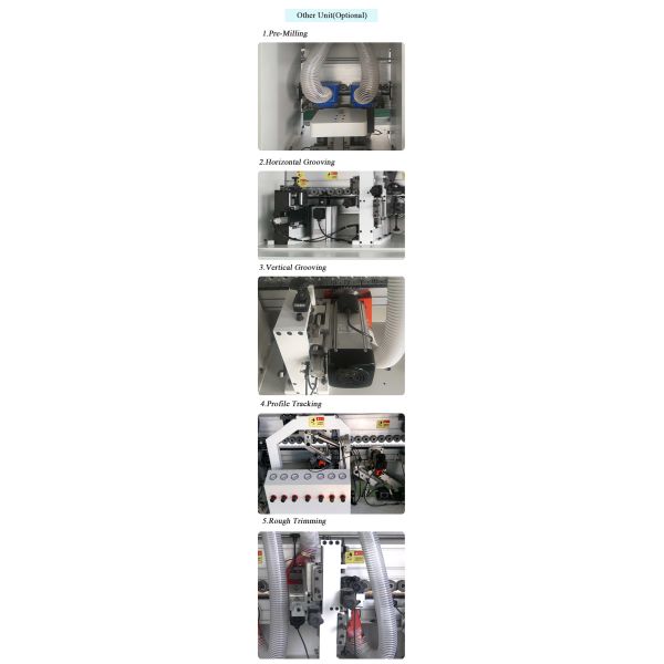 23m/min Panel Feed Speed High Speed Automatic Edge Banding Corner Rounding Machine Trimmer