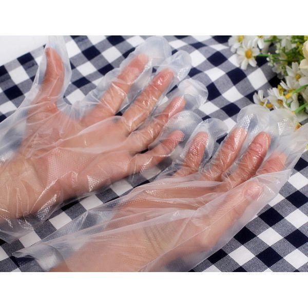 Cooking Cleaning Eco Friendly Disposable Gloves / Safety Food Handling Gloves Powder & Sulfur Free