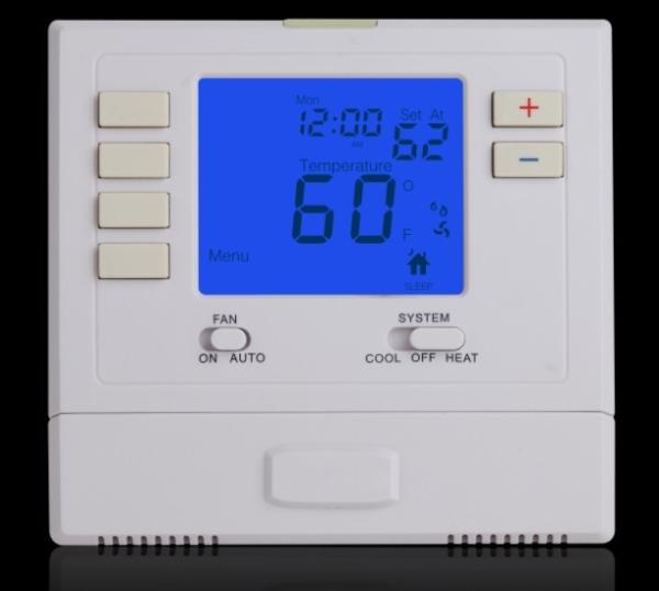 Digitas fixadas na parede termostato programável de 7 dias para a bomba de calor 