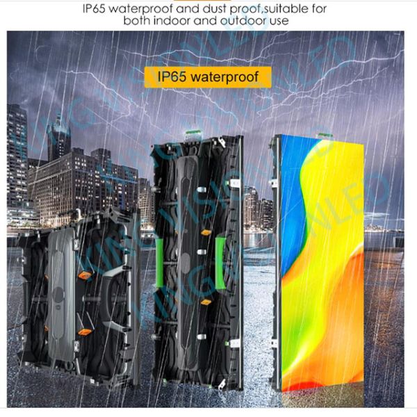 HD Public Background Rental LED Screen Dustproof And Waterproof P3.9 P2.9