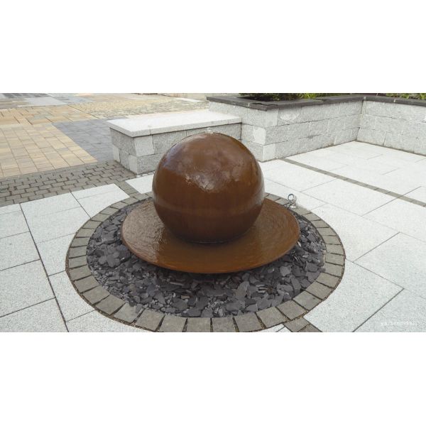 Customized Gardens Decoration Waterfall Corten Steel Water Feature