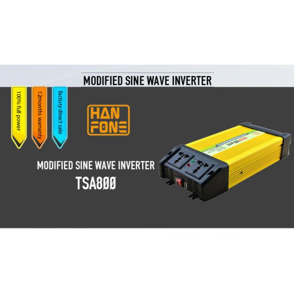 HANFONG 800Watt Hot sale inverter 12v 220v pure sine wave inverter inverter price in dubai solar inverter price in uae