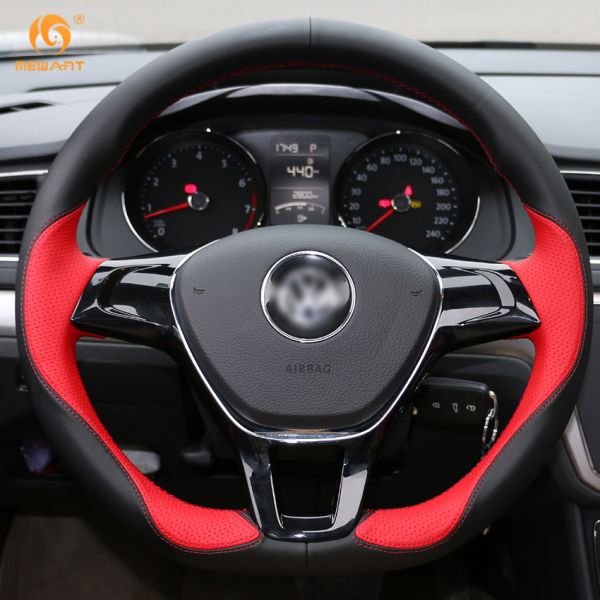 Volkswagen Golf 7 Mk7 Polo Jetta Passat B8 VW Tiguan Sharan Touran Blue Suede Wheel Cover