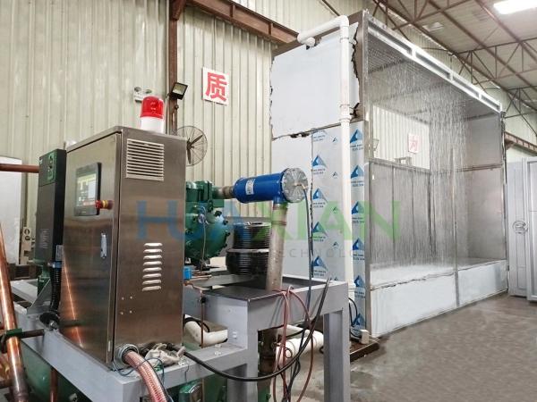 Stainless Steel 4 Pallet Water Chiller Type Hydro Cooler for Broccoli