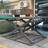 3m 3ton Fixed Hydraulic Scissor Lift Table Cargo Goods Lift Platform Heavy Duty ODM