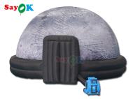 Tienda inflable Logo Pattern de encargo del planetario de la bóveda del diámetro del arte los 5m