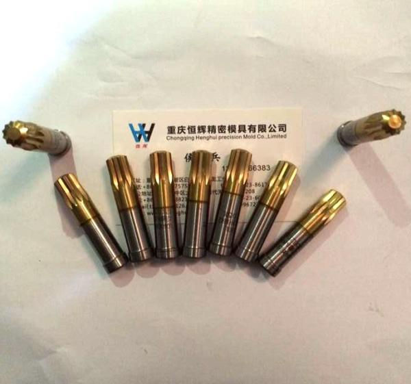 High Precision HSS Punch Pin OEM Design Screw Die Parts With TIN Coating