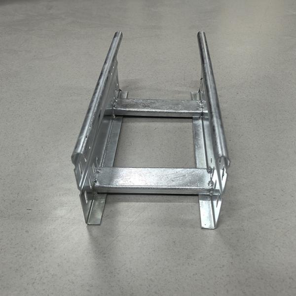 Hot Dip Cable Tray Zinc Plating Corrosion Resistant For Heavy Duty Installations
