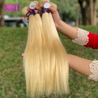 613 pacotes coloridos crus louros do cabelo louro de cabelo humano da extensão do cabelo de Straigth