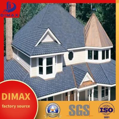 Colored Fiberglass Asphalt Shingles Stone Coated Composite Type Roofing Shingles Roof Tile