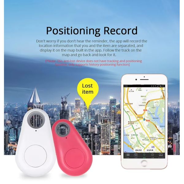 GPS Tracker for Pets Kids Cycling Outdoor Locator Wireless Pet Anti-lost Tag Mini Smart Dog Cat Plastic Multifunctional