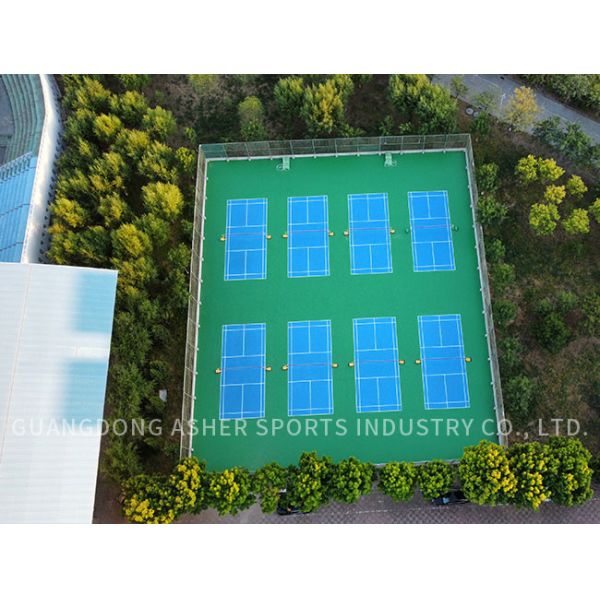 Поверхности баскетбольной площадки SPU, крытая толщина материала 3mm баскетбольной площадки