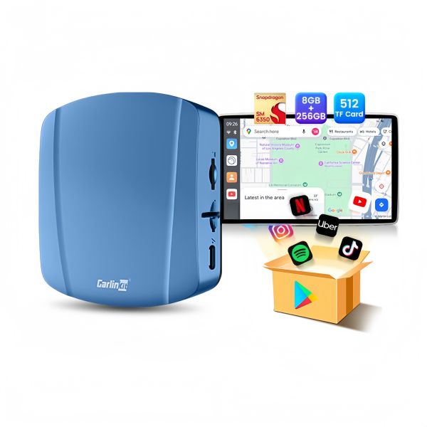 Tbox ultra 8g ram 256gb Rom Android 15 Aibox Wireless Carplay Adapter Ai Box Module Auto Android Box for Car