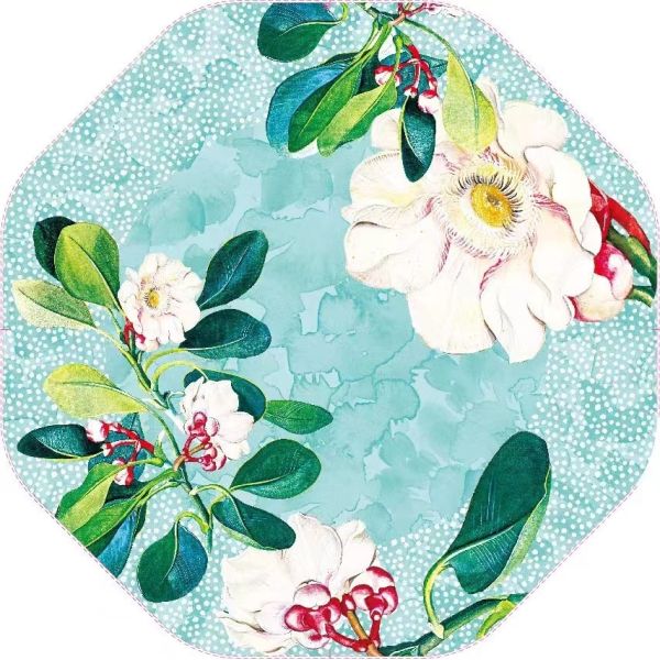 Non Toxic Melamine Decal Paper Custom Patterns For High End Tableware Decoration