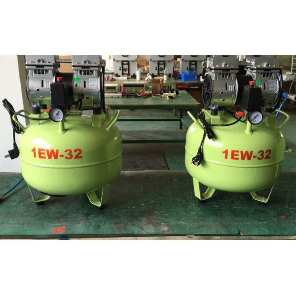 компрессор воздуха 1EW мини белого тихого масла 32L свободный молчаливый зубоврачебный медицинский