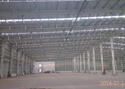 A construção de aço galvanizada pré-fabricou o armazém com vida do uso da armação de aço 50 anos