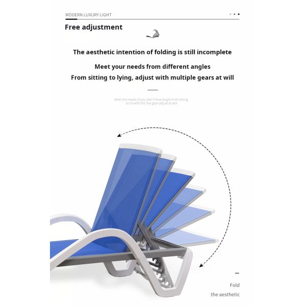 Outdoor Seating Italian Design Luxury Lounge And Bench Chair Sun Resistant Waterproof