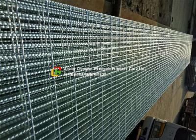 Hot Dipped Galvanized Serrated Steel Grating For Stair Tread / Ditch Cover